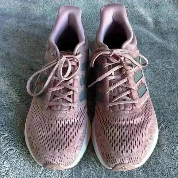 adidas EQ21 Running Shoe in Mauve Size 10.5 EUC - Picture 2 of 6